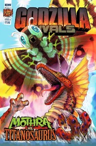 GODZILLA RIVALS MOTHRA VS TITANOSAURUS CVR A WIND