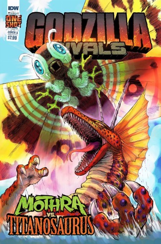 GODZILLA RIVALS MOTHRA VS TITANOSAURUS CVR A WIND