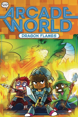 ARCADE WORLD GN CHAPTERBOOK 06 DRAGON FLAMES (9781665904766)