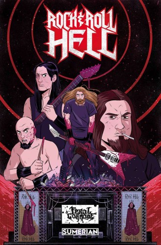 ROCK & ROLL HELL #1 CVR A DI ANGILLA