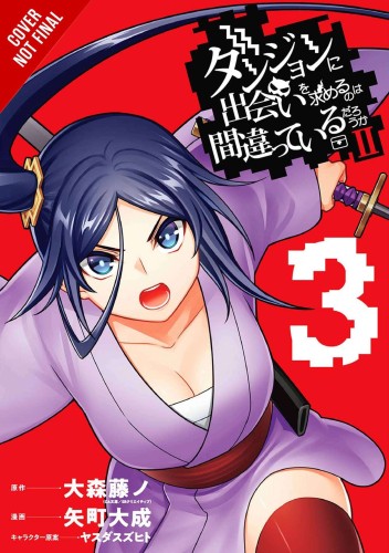WRONG TO PICK UP GIRLS IN DUNGEON II GN VOL 03 (9781975361310)