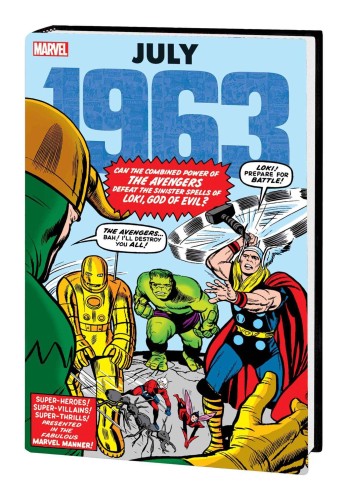 MARVEL JULY 1963 OMNIBUS HC KIRBY AVENGERS COVER DM ONLY (9781302950095)