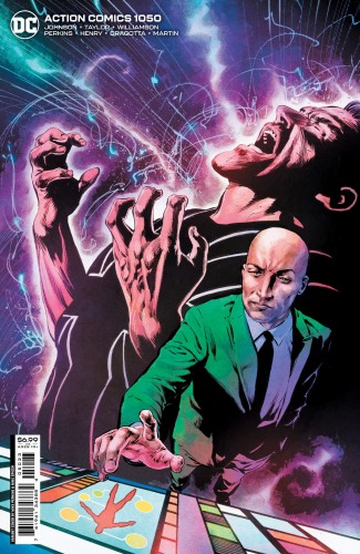 ACTION COMICS #1050 CVR J MIKE PERKINS CARD STOCK VAR