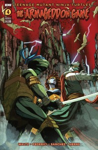 TMNT ARMAGEDDON GAME #4 CVR A FEDERICI