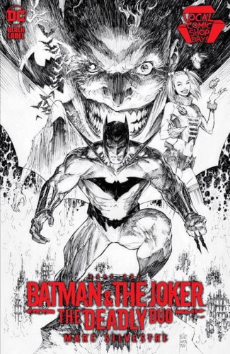 LCSD BATMAN & THE JOKER THE DEADLY DUO #1 FOIL CARD STOCK VAR