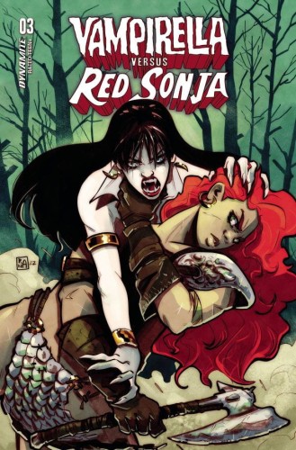 VAMPIRELLA VS RED SONJA #3 CVR L FOC RANALDI ORIGINAL