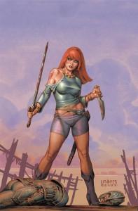 IMMORTAL RED SONJA #9 CVR K LINSNER LTD VIRGIN