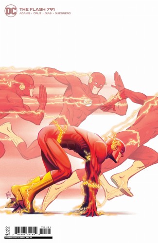 FLASH #791 CVR B DANIEL BAYLISS CARD STOCK VAR (ONE-MINUTE WAR)