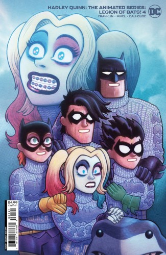 HARLEY QUINN THE ANIMATED SERIES LEGION OF BATS #4 (OF 6) CVR B DAN HIPP CARD STOCK VAR