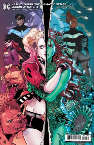 HARLEY QUINN THE ANIMATED SERIES LEGION OF BATS #4 (OF 6) CVR C INC 1:25 RENAE DE LIZ CARD STOCK VAR
