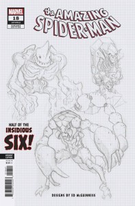 AMAZING SPIDER-MAN #18 MCGUINNESS DESIGN VAR
