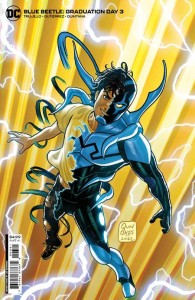 BLUE BEETLE GRADUATION DAY #3 (OF 6) CVR B JOE QUINONES CARD STOCK VAR