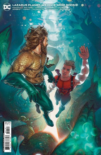LAZARUS PLANET WE ONCE WERE GODS #1 (ONE SHOT) CVR D RAFAEL SARMENTO CARD STOCK VAR