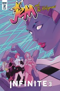 JEM & THE HOLOGRAMS INFINITE #2 (OF 3) CVR A LEE