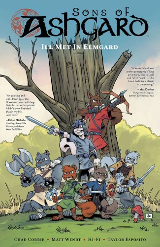 SONS OF ASHGARD ILL MET IN ELMGARD TP (9781506733616)