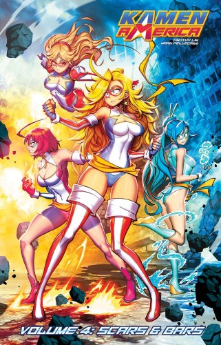 KAMEN AMERICA SCARS & BARS ONESHOT CVR A TIMOTHY LIM
