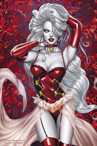 LADY DEATH NECROTIC GENESIS #2 (OF 2) CVR C TUCCI PREMIUM FOIL