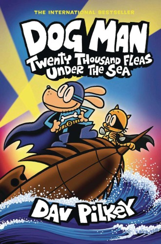 DOG MAN HC GN W DJ 11 TWENTY THOUSAND FLEAS UNDER SEA (9781338801927)
