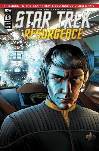 STAR TREK RESURGENCE #5 CVR B GRAY