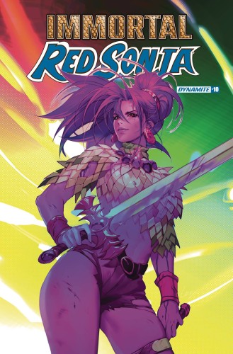 IMMORTAL RED SONJA #10 CVR M FOC LEIRIX ULTRAVIOLET