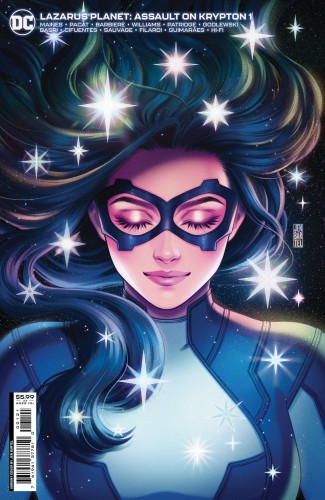 LAZARUS PLANET ASSAULT ON KRYPTON #1 (ONE SHOT) CVR B JEN BARTEL CARD STOCK VAR