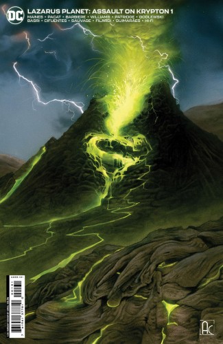 LAZARUS PLANET ASSAULT ON KRYPTON #1 (ONE SHOT) CVR E INC 1:25 ARIEL COLON CARD STOCK VAR