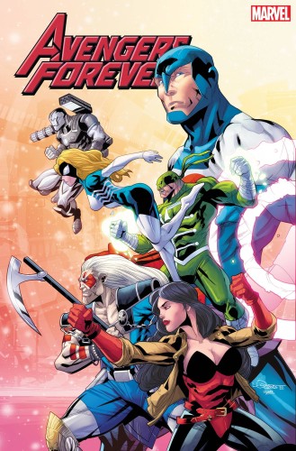 AVENGERS FOREVER #14 LUBERA 90S AVENGERS ASSEMBLE CONNECT VAR