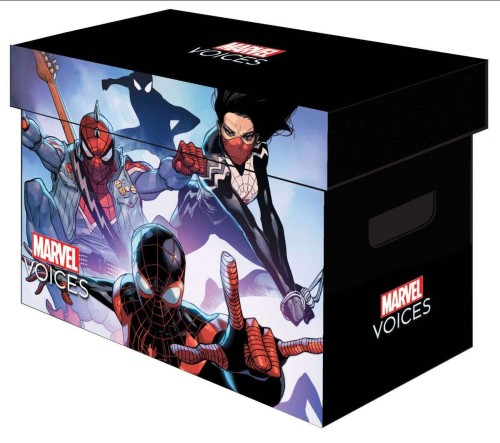 MARVEL GRAPHIC COMIC BOX VOICES SPIDER-VERSE (PUDŁO NA KOMIKSY)