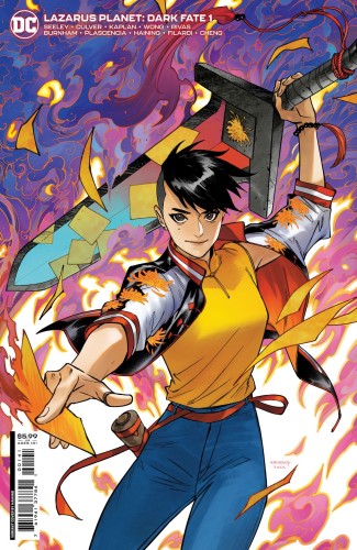 LAZARUS PLANET DARK FATE #1 (ONE SHOT) CVR D HAINING CARD STOCK VAR