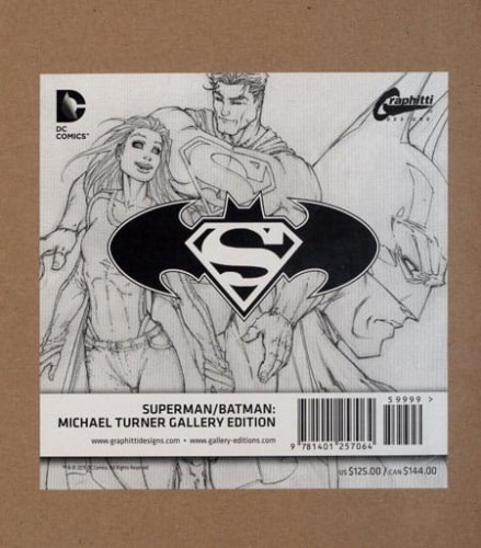 SUPERMAN BATMAN MICHAEL TURNER GALLERY ED HC (9781401257064)