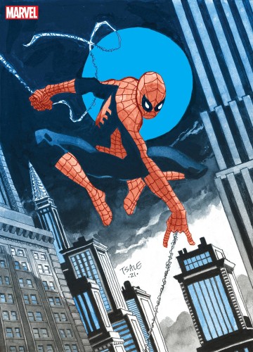JEPH LOEB TIM SALE SPIDER-MAN GALLERY EDITION HC DM VAR (9781302952396)