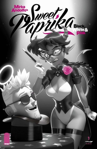 SWEET PAPRIKA BLACK WHITE & PINK (ONE SHOT) CVR F