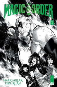 MAGIC ORDER 4 #4 (OF 6) CVR B RUAN B&W