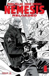 NEMESIS RELOADED #4 (OF 5) CVR B JIMENEZ B&W