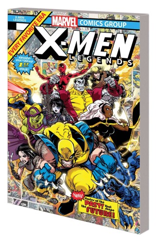 X-MEN LEGENDS TP PAST MEETS FUTURE (9781302946296)