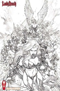 LADY DEATH SACRIFICIAL ANNIHILATION #1 (OF 2) RAW ED