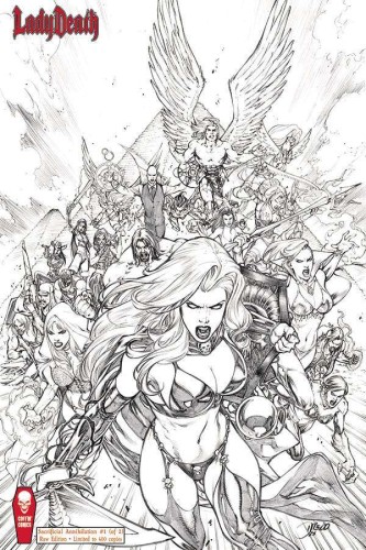 LADY DEATH SACRIFICIAL ANNIHILATION #1 (OF 2) RAW ED