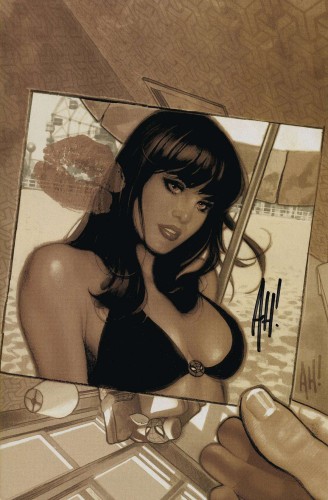 DF AMAZING SPIDERMAN #800 SEPIA EXC HUGHES SGN
