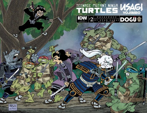 TMNT USAGI YOJIMBO WHEREWHEN #2 CVR A SAKAI