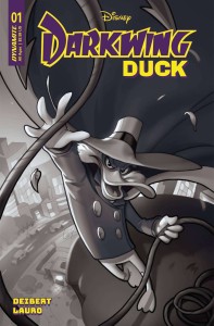 DARKWING DUCK #1 CVR ZH 10 COPY FOC INCV LERIX B&W