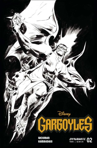 GARGOYLES #2 CVR X 10 COPY FOC INCV LEE LINE ART