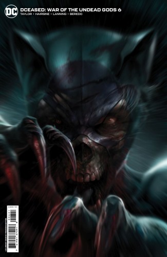 DCEASED WAR OF THE UNDEAD GODS #6 (OF 8) CVR D INC 1:25 FRANCESCO MATTINA CARD STOCK VAR