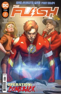 FLASH #793 CVR A TAURIN CLARKE (ONE-MINUTE WAR)
