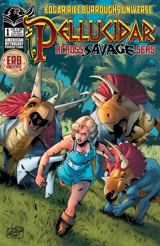 PELLUCIDAR ACROSS SAVAGE SEAS #1 (OF 4) CVR B WOLFER