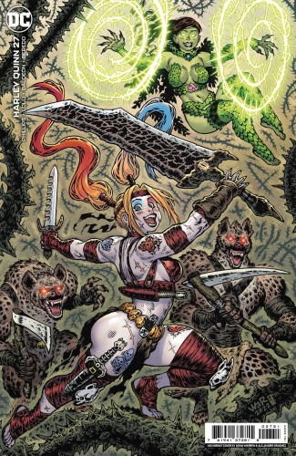 HARLEY QUINN #27 CVR E INC 1:50 ADAM WARREN CARD STOCK VAR