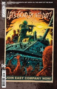 DC HORROR PRESENTS SGT ROCK VS THE ARMY OF THE DEAD #6 (OF 6) CVR B FRANCESCO FRANCAVILLA CARD STOCK VAR