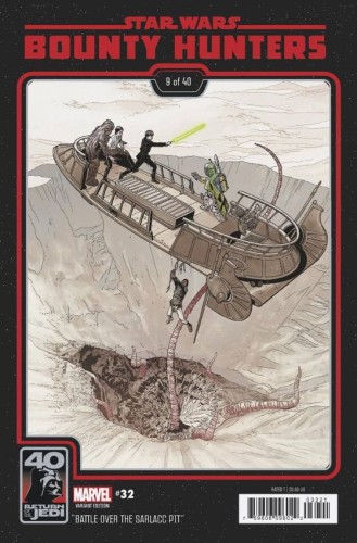 STAR WARS BOUNTY HUNTERS #32 RETURN OF THE JEDI 40TH ANN VAR
