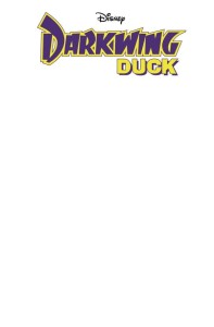 DARKWING DUCK #1 CVR B FACSIMILE BLANK AUTHENTIX