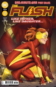 FLASH #794 CVR A TAURIN CLARKE (ONE-MINUTE WAR)