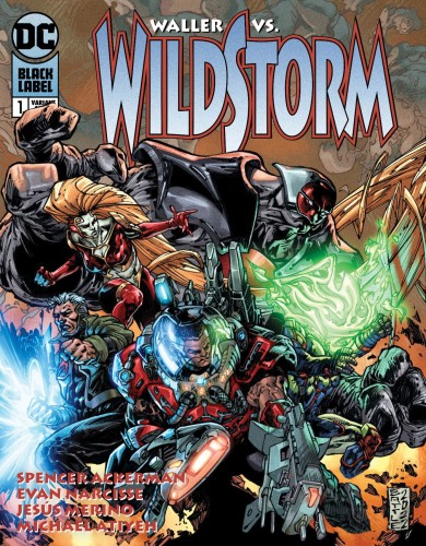 WALLER VS WILDSTORM #1 (OF 4) CVR B ERIC BATTLE VAR